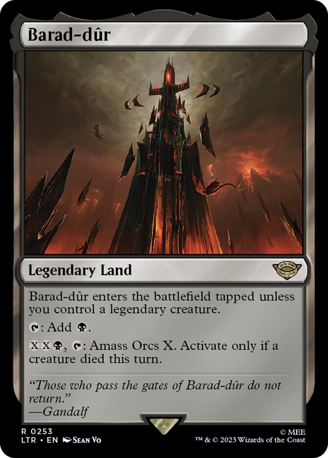 Barad-dûr 253 (Universes Beyond: The Lord of the Rings: Tales of Middle-earth)  | Good Games Morley