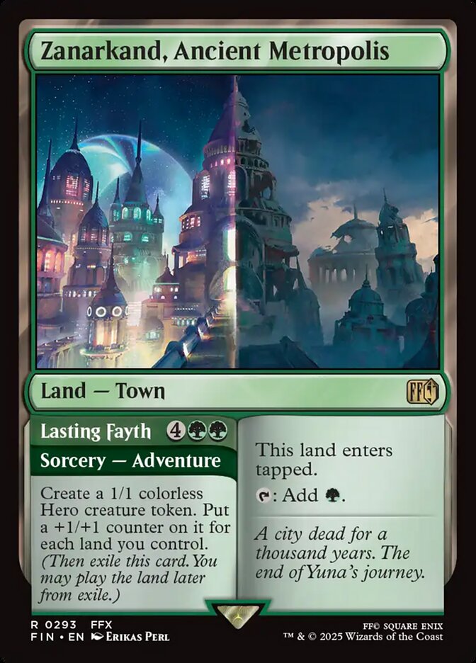 Zanarkand, Ancient Metropolis // Lasting Fayth 293 (FINAL FANTASY)  | Good Games Morley