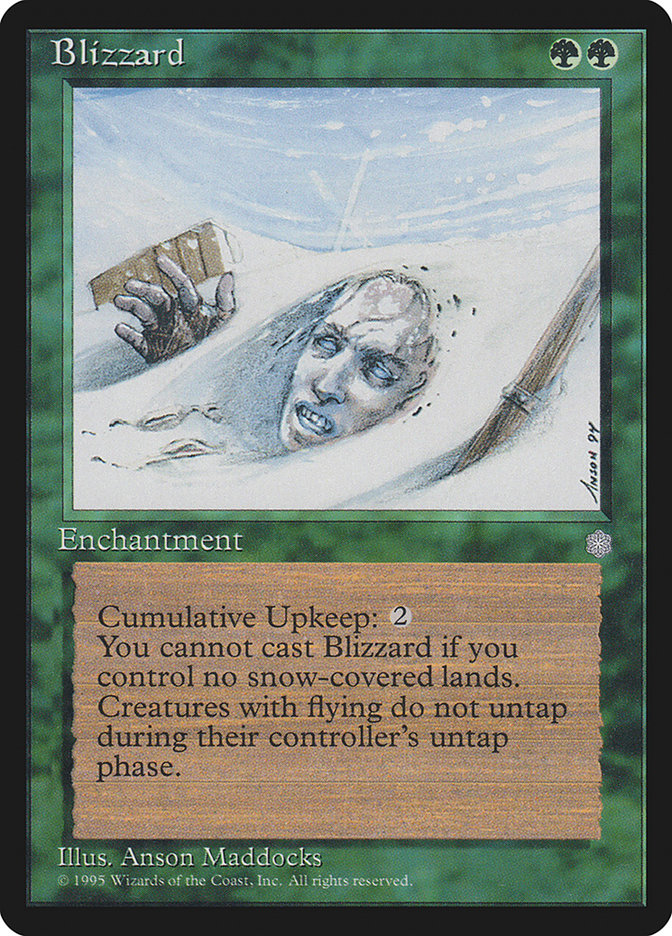 Blizzard 227/383 (Ice Age)  | Good Games Morley