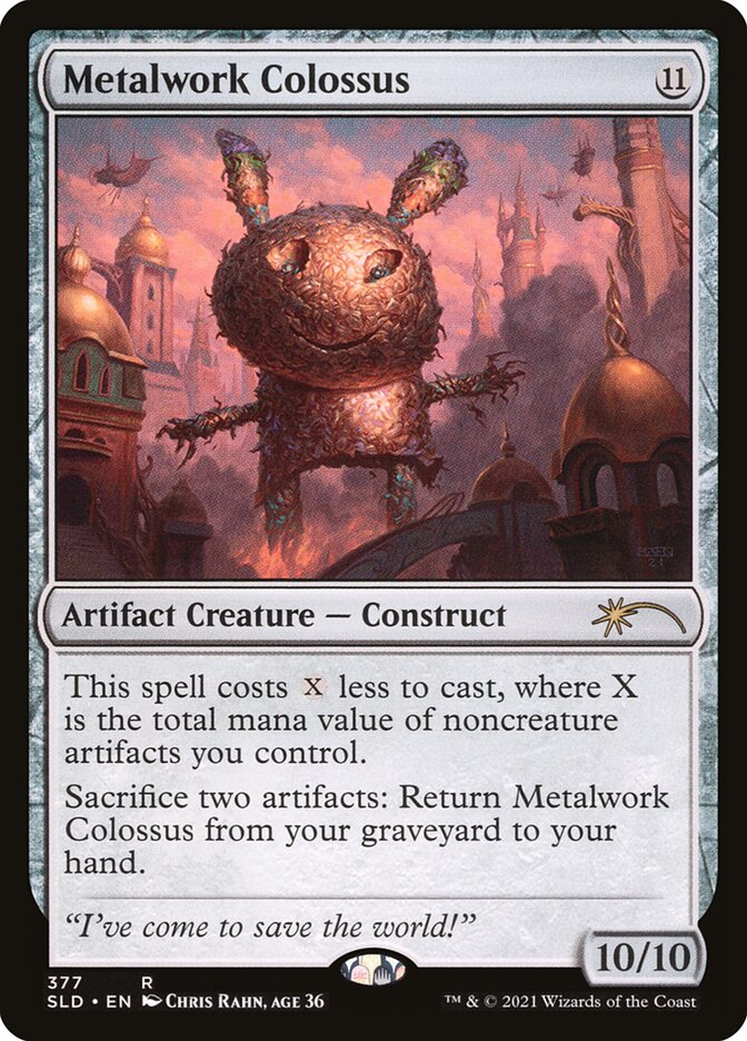 Metalwork Colossus 377 (Secret Lair Drop Series)  - Foil | Good Games Morley
