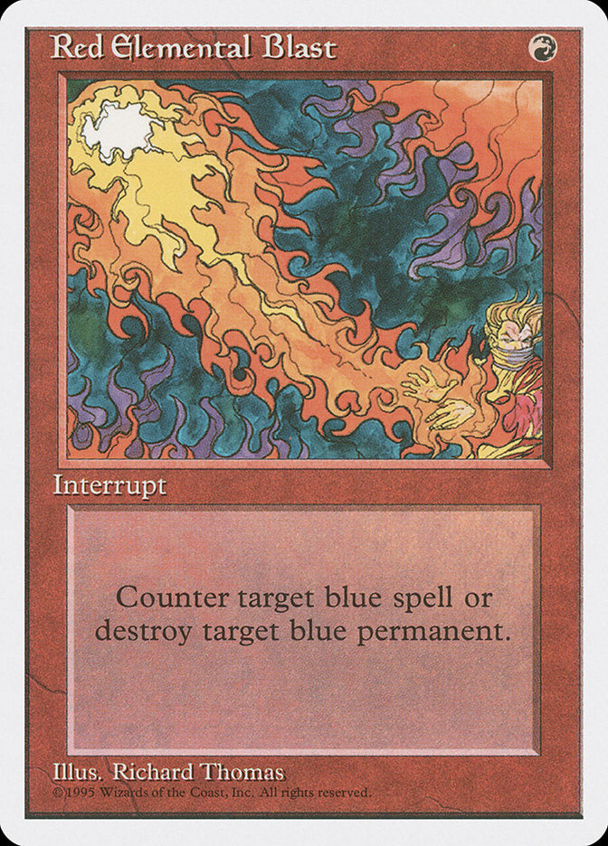 Red Elemental Blast 218/378 (Fourth Edition)  | Good Games Morley