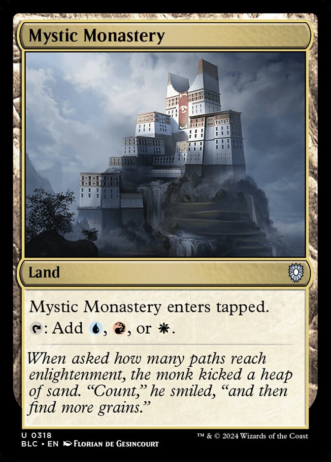 Mystic Monastery 318 (Commander: Bloomburrow)  | Good Games Morley
