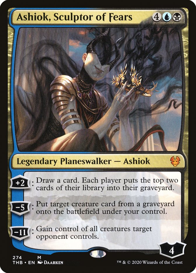 Ashiok, Sculptor of Fears 274/254 (Theros Beyond Death)  - Foil | Good Games Morley
