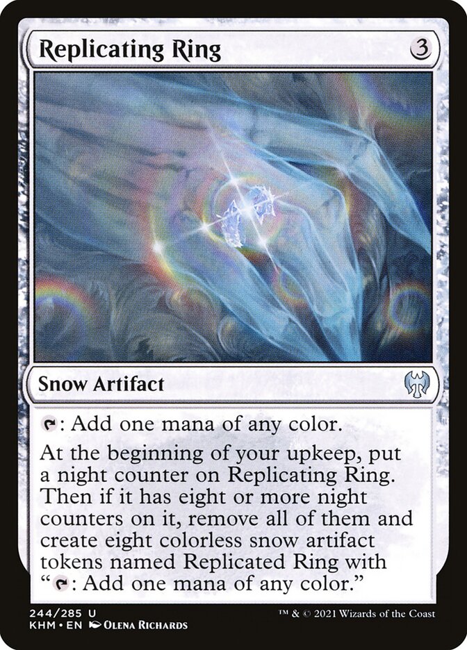 Replicating Ring 244 (Kaldheim)  - Foil | Good Games Morley