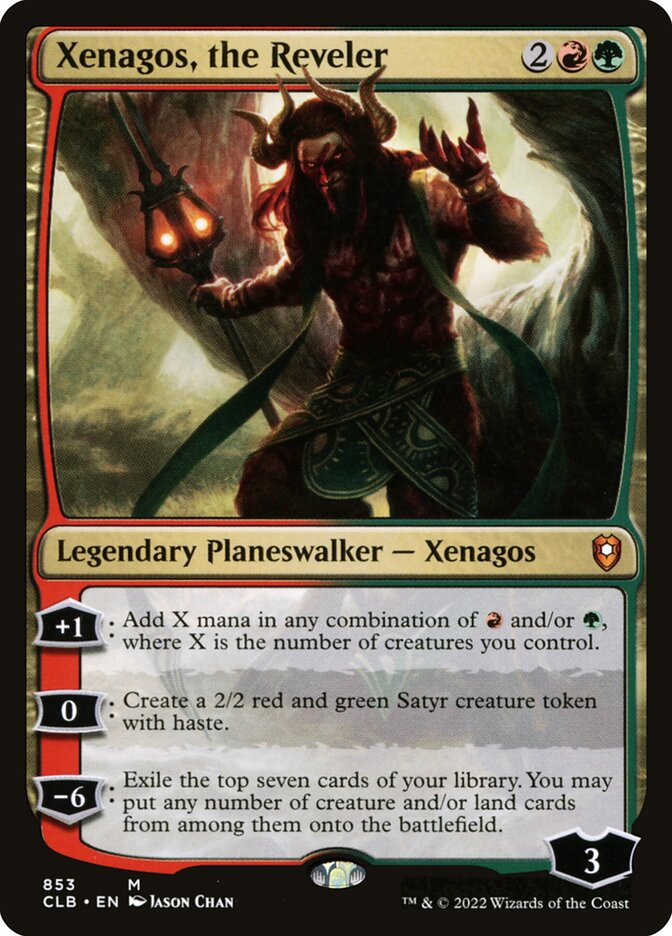 Xenagos the Reveler 853 (Commander Legends: Battle for Baldur's Gate)  | Good Games Morley
