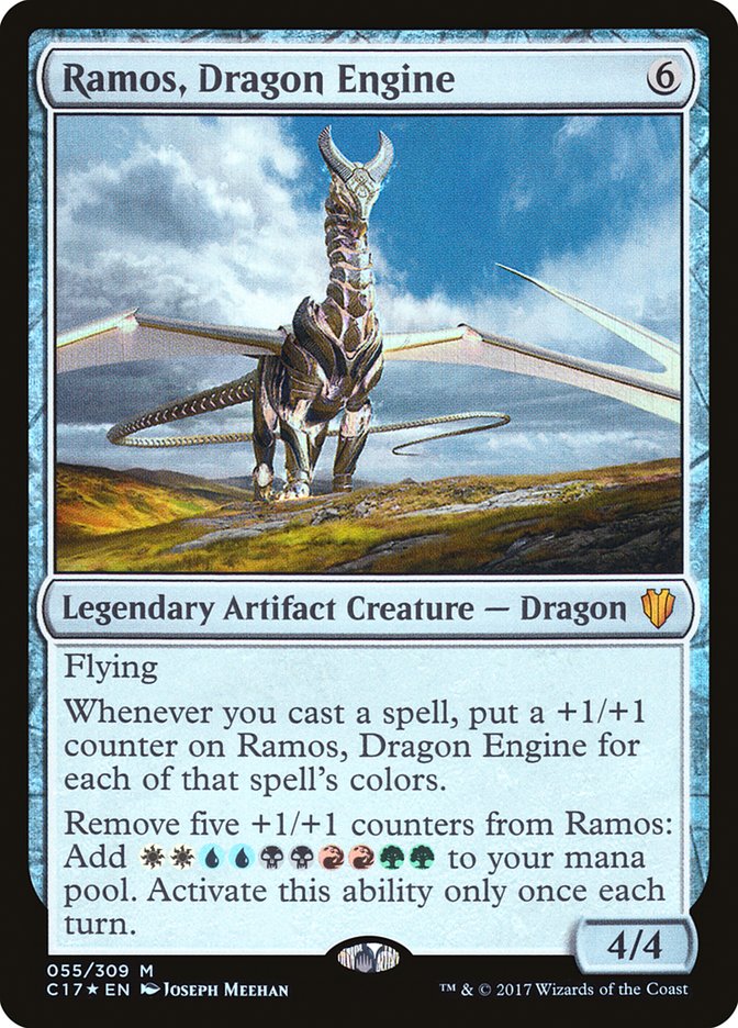 Ramos, Dragon Engine 55/309 (Commander 2017)  - Foil | Good Games Morley