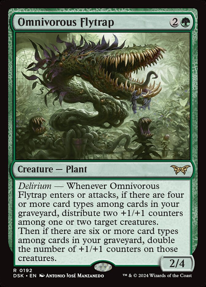 Omnivorous Flytrap 192/286 (Duskmourn: House of Horror)  | Good Games Morley