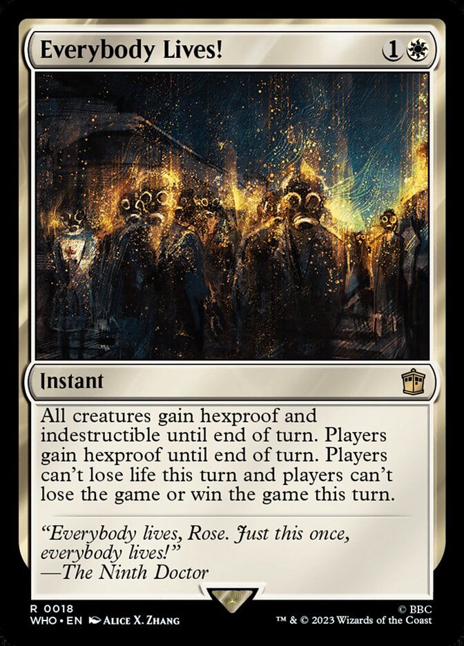 Everybody Lives! 18/331 (Universes Beyond: Doctor Who)  | Good Games Morley
