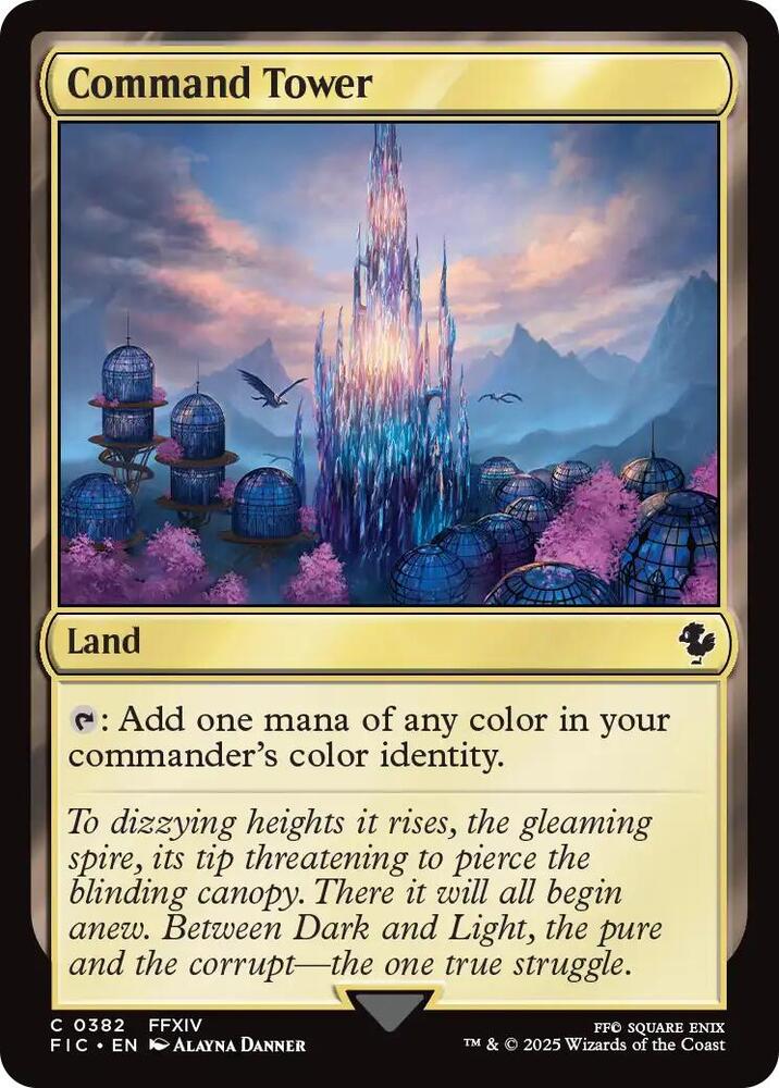 Command Tower  382 (Commander: FINAL FANTASY)  - Surge Foil | Good Games Morley