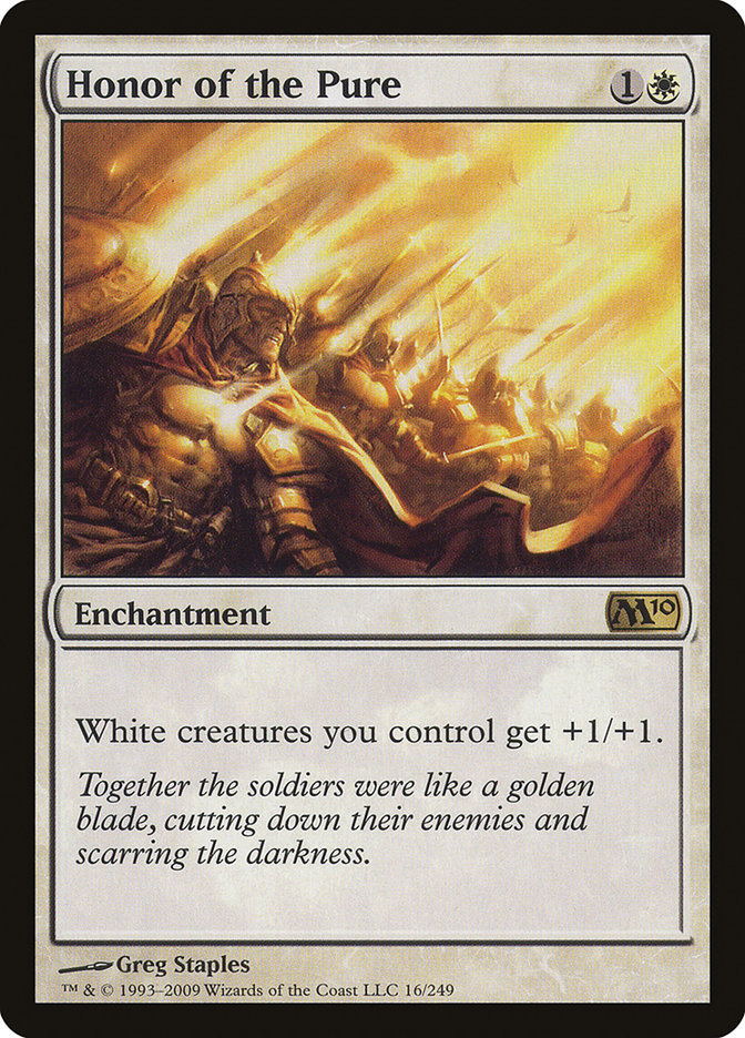 Honor of the Pure 16/249 (Magic 2010 (M10))  | Good Games Morley
