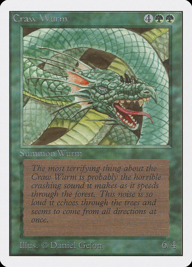 Craw Wurm 191/302 (Unlimited Edition)  | Good Games Morley