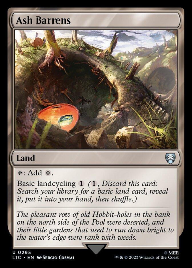 Ash Barrens 295/347 (Commander: The Lord of the Rings: Tales of Middle-earth)  | Good Games Morley