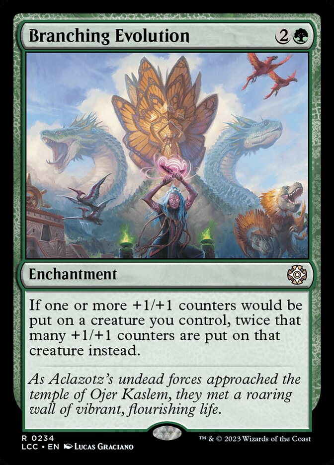 Branching Evolution 234 (Commander: The Lost Caverns of Ixalan)  | Good Games Morley