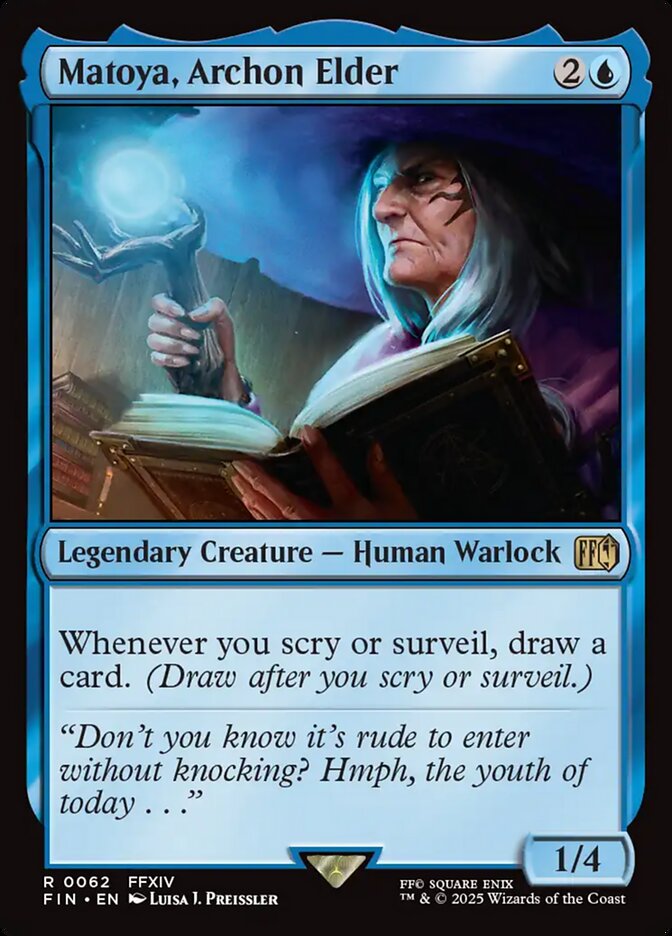 Matoya, Archon Elder 62 (FINAL FANTASY)  - Foil | Good Games Morley