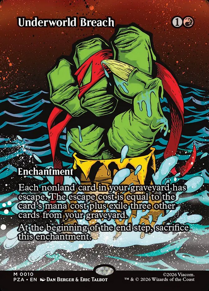 Underworld Breach Borderless 10 (Teenage Mutant Ninja Turtles Source Material)  - Borderless | Good Games Morley