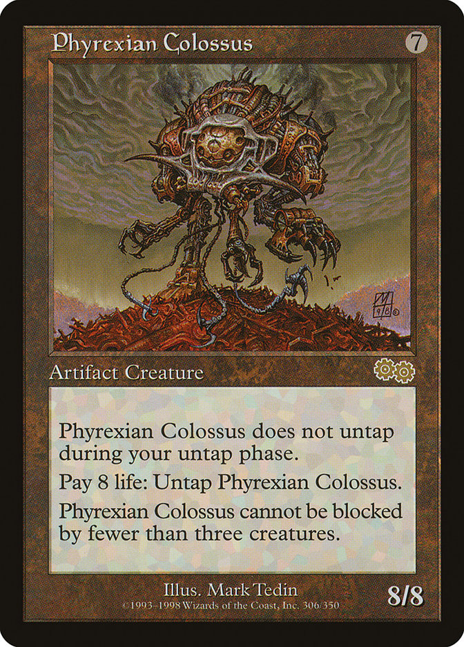 Phyrexian Colossus 305/350 (Urza's Saga)  | Good Games Morley