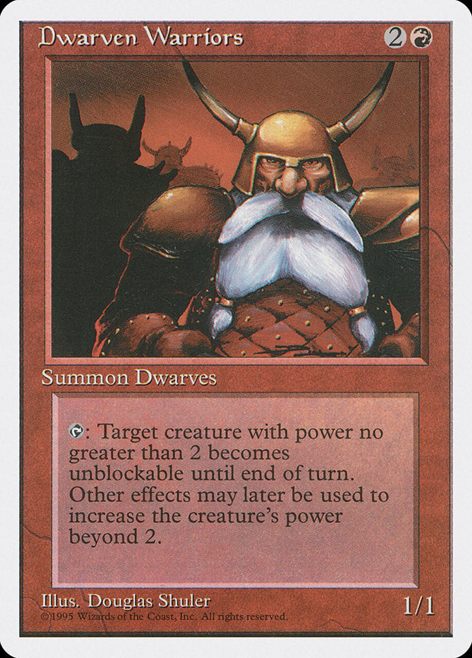 Dwarven Warriors 187/378 (Fourth Edition)  | Good Games Morley