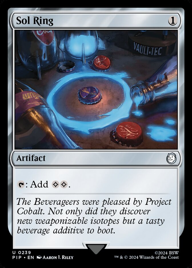 Sol Ring 239 (Universes Beyond: Fallout)  - Foil | Good Games Morley