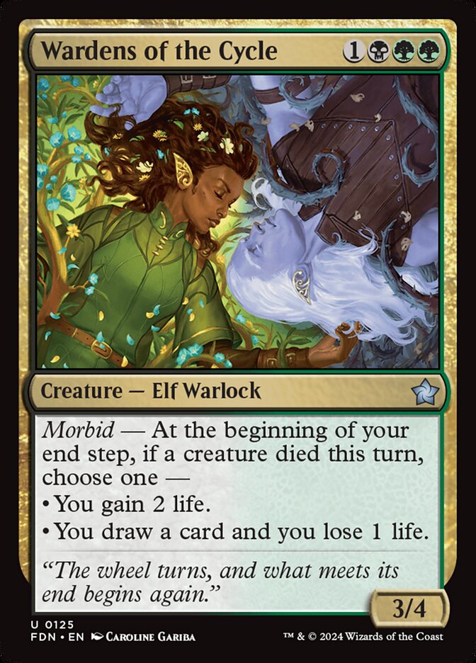 Wardens of the Cycle 125/291 (Foundations)  - Foil | Good Games Morley