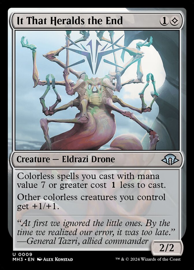 It That Heralds the End 9 (Modern Horizons 3)  - Foil | Good Games Morley