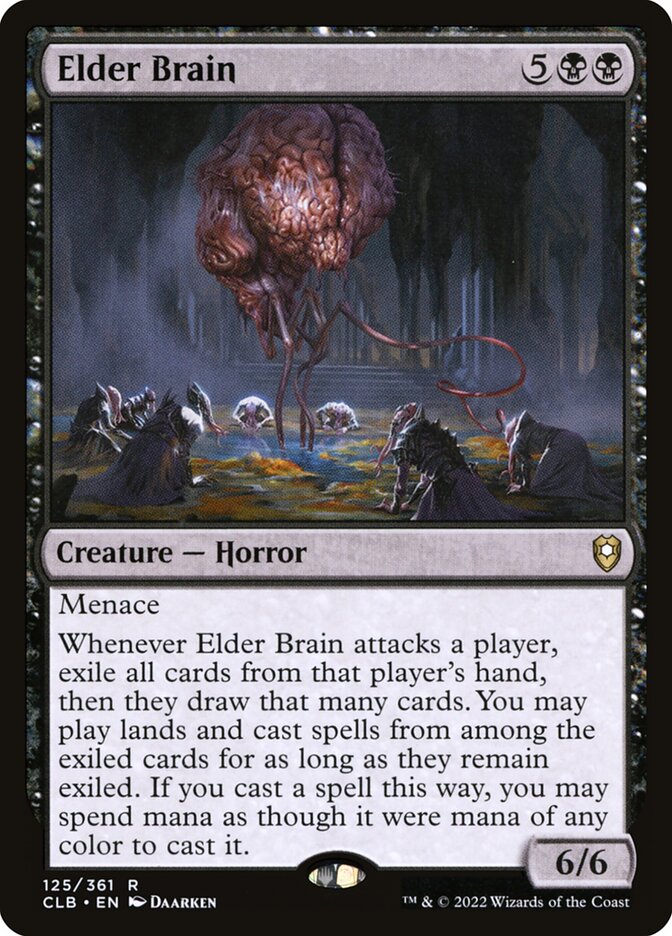 Elder Brain 125 (Commander Legends: Battle for Baldur's Gate)  | Good Games Morley