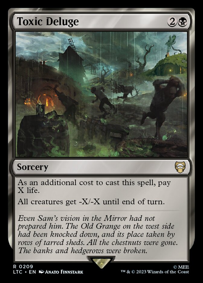Toxic Deluge 209 (Commander: The Lord of the Rings: Tales of Middle-earth)  | Good Games Morley