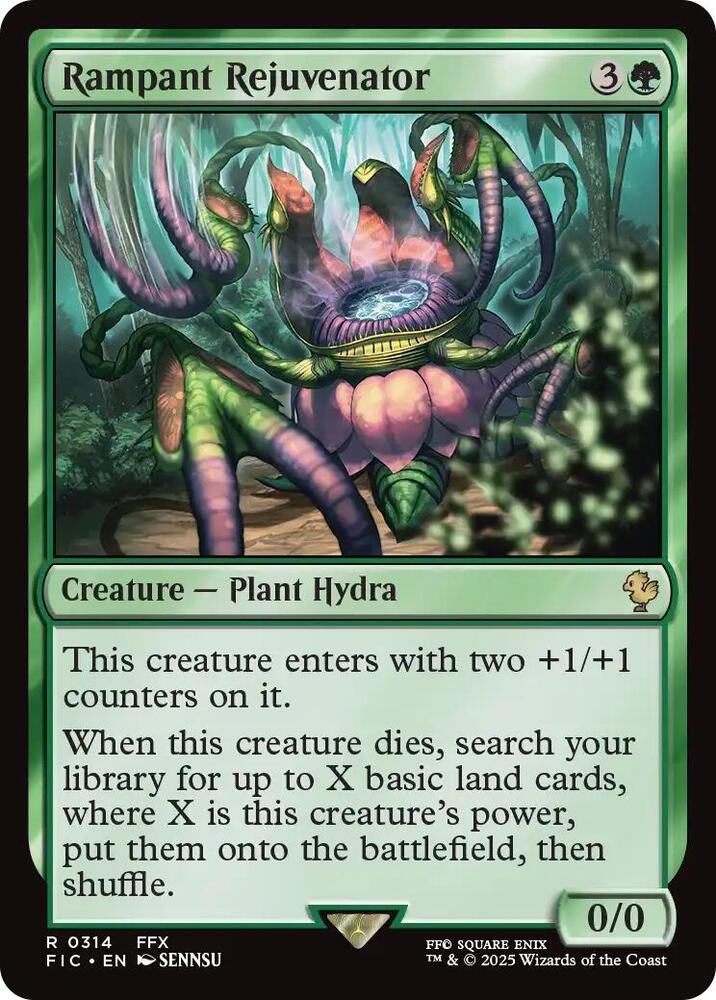 Rampant Rejuvenator 314 (Commander: FINAL FANTASY)  - Surge Foil | Good Games Morley
