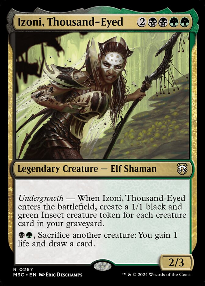 Izoni, Thousand-Eyed 267/411 (Commander: Modern Horizons 3)  | Good Games Morley