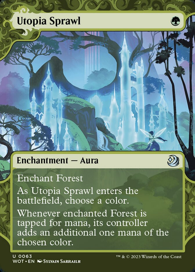 Utopia Sprawl 63 (Wilds of Eldraine: Enchanting Tales)  - Showcase Foil | Good Games Morley