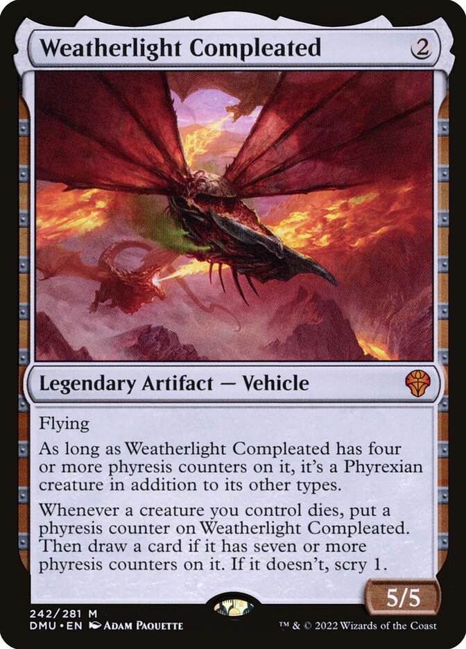 Weatherlight Compleated 242 (Dominaria United)  | Good Games Morley