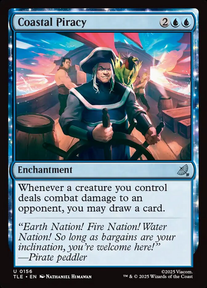 Coastal Piracy 156/317 (Avatar: The Last Airbender: Eternal-Legal)  - Foil | Good Games Morley