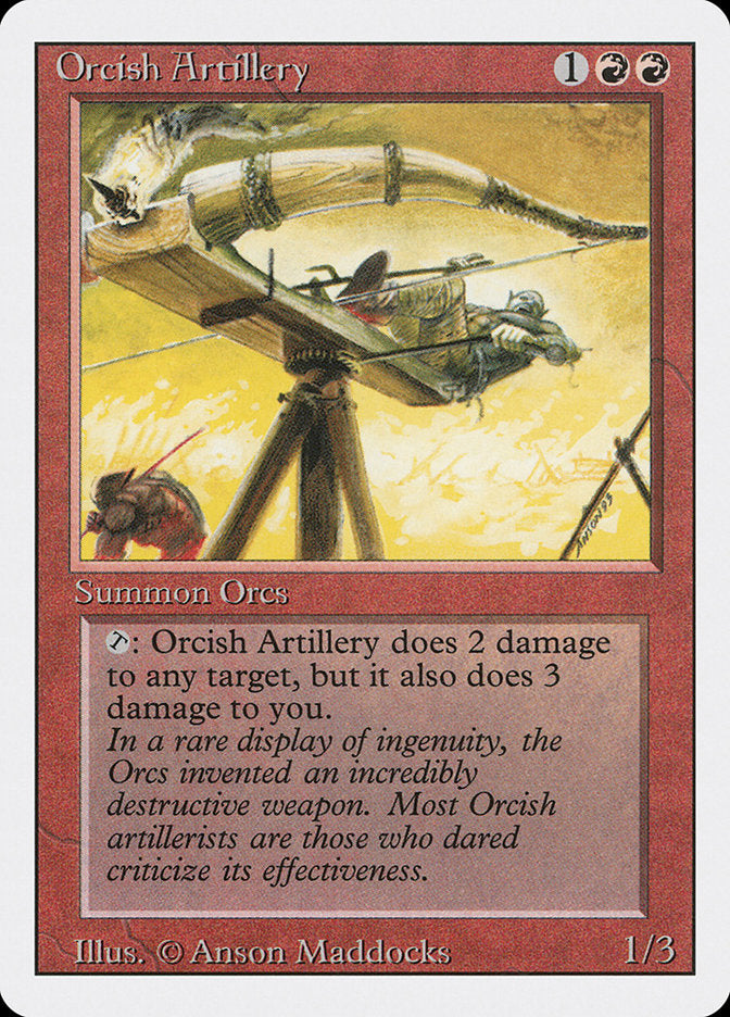 Orcish Artillery 168/306 (Revised Edition)  | Good Games Morley