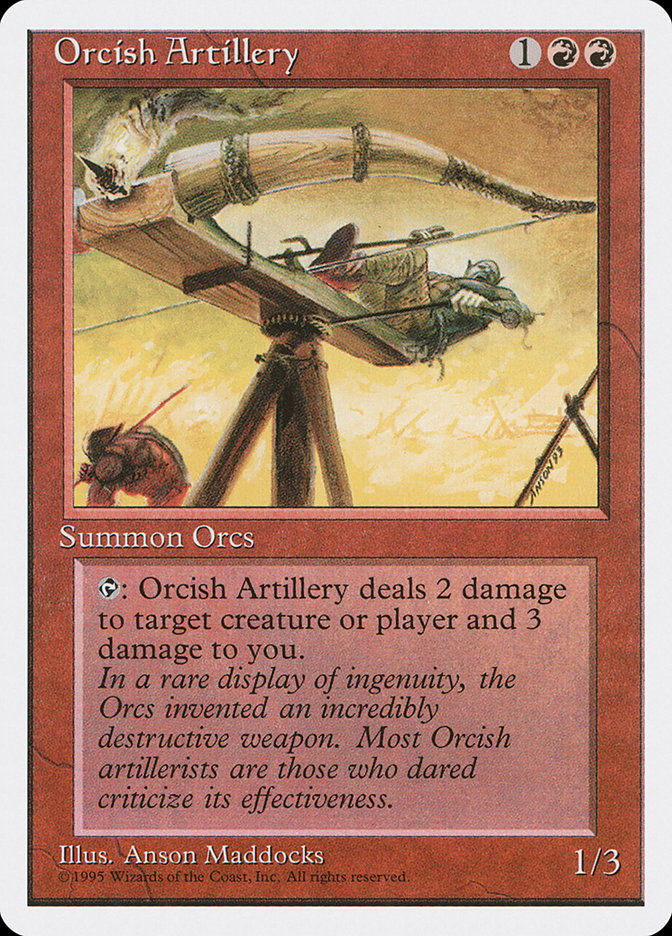 Orcish Artillery 214/378 (Fourth Edition)  | Good Games Morley