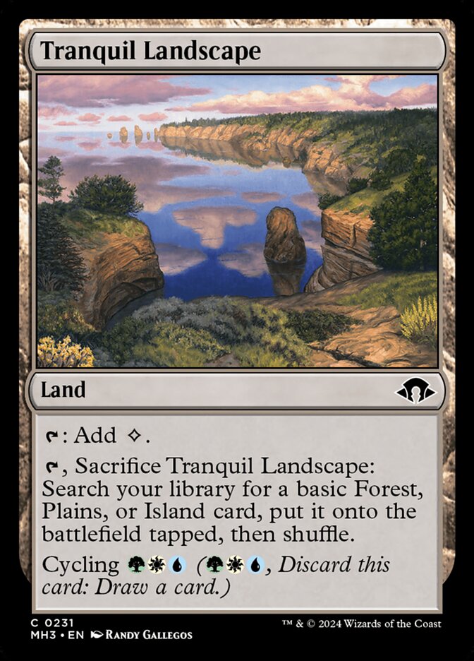 Tranquil Landscape 231 (Modern Horizons 3)  - Foil | Good Games Morley