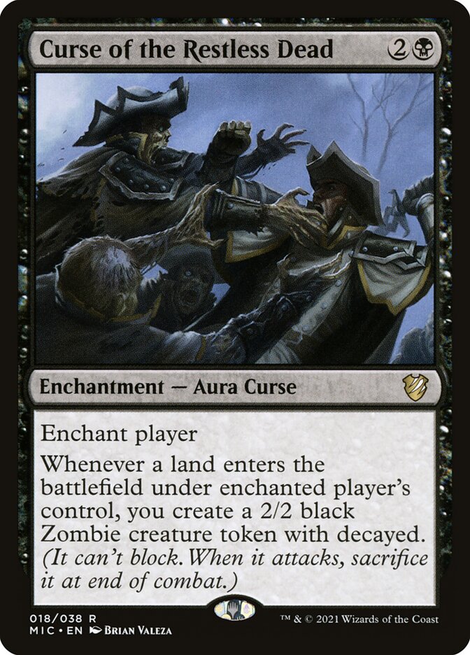 Curse of the Restless Dead 18/38 (Commander: Innistrad: Midnight Hunt)  | Good Games Morley