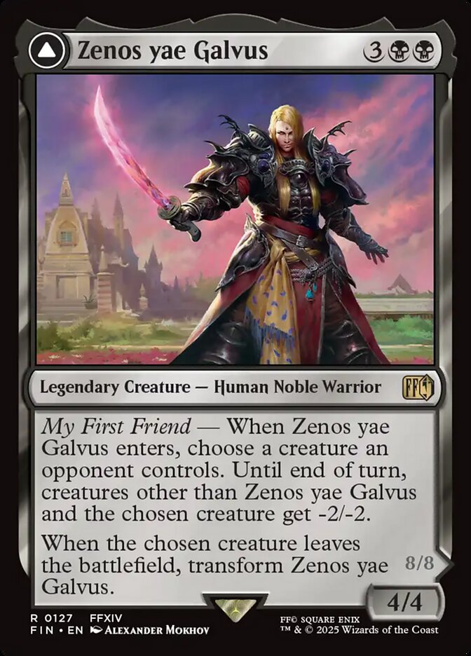 Zenos yae Galvus // Shinryu, Transcendent Rival 127/309 (FINAL FANTASY)  | Good Games Morley