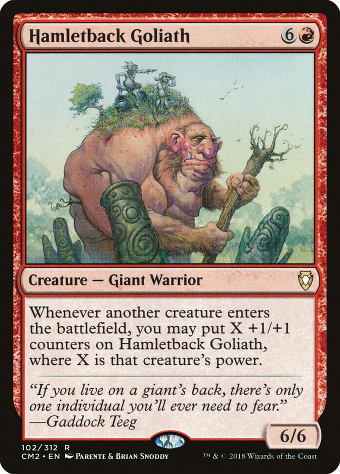 Hamletback Goliath 102/312 (Commander Anthology Volume II)  | Good Games Morley