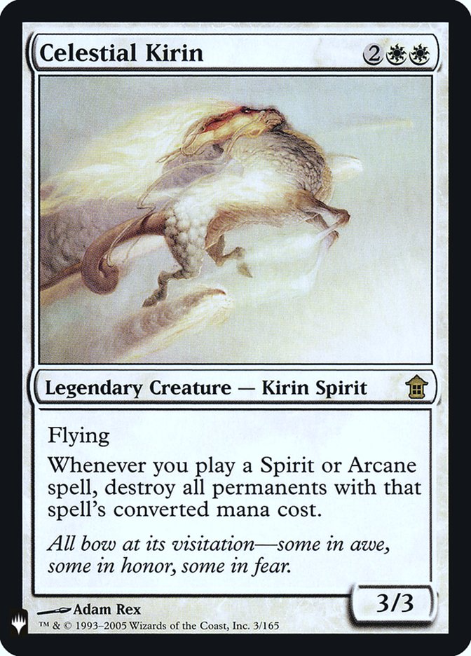 Celestial Kirin 3 (The List Reprints)  - Foil | Good Games Morley