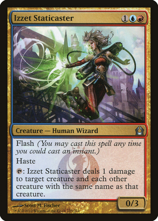 Izzet Staticaster 173 (Return to Ravnica)  | Good Games Morley