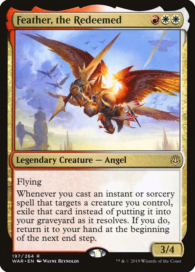 Feather, the Redeemed 197/264 (War of the Spark)  | Good Games Morley