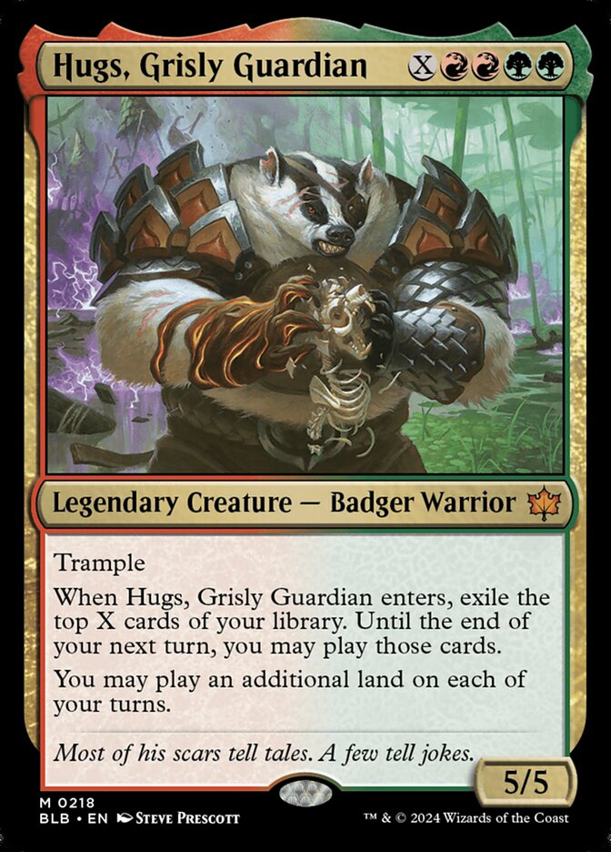 Hugs, Grisly Guardian 218 (Bloomburrow)  | Good Games Morley
