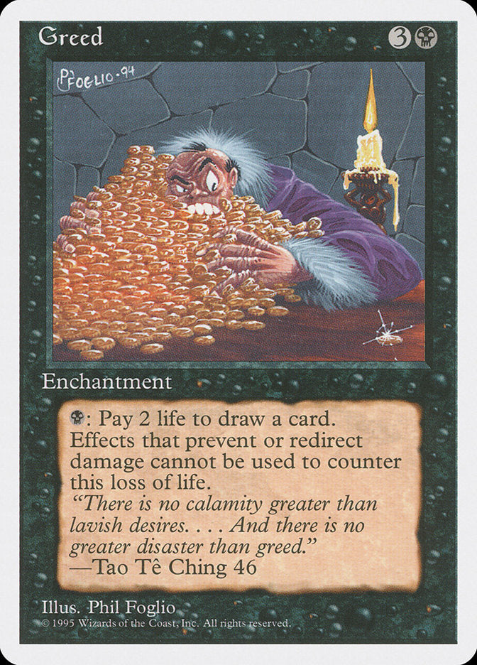 Greed 140/378 (Fourth Edition)  | Good Games Morley