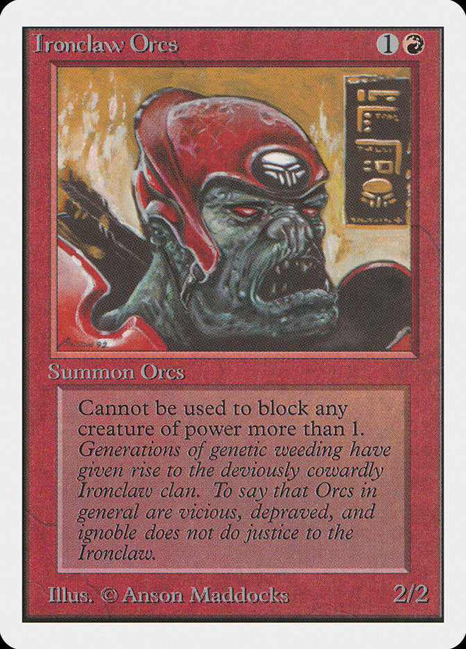 Ironclaw Orcs 160/302 (Unlimited Edition)  | Good Games Morley