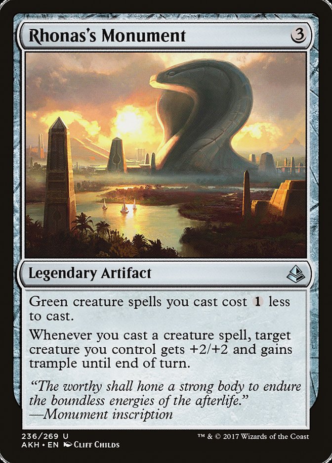 Rhonas's Monument 236/269 (Amonkhet)  | Good Games Morley