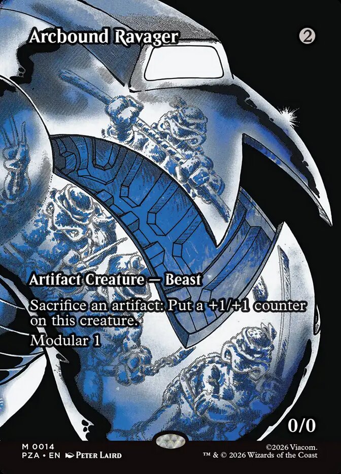 Arcbound Ravager 14/20 (Teenage Mutant Ninja Turtles Source Material)  - Borderless | Good Games Morley