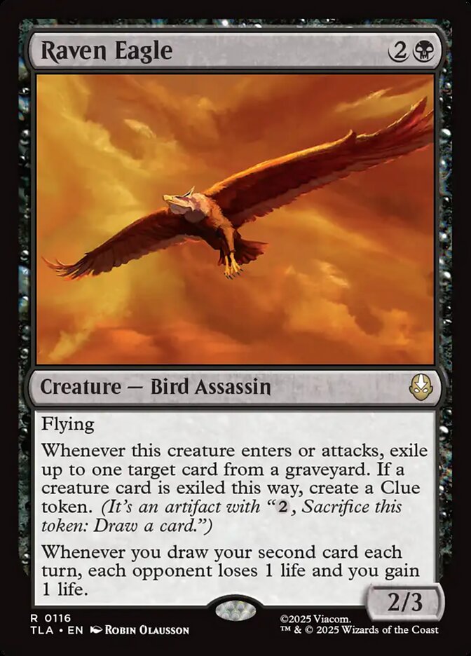 Raven Eagle 116 (Avatar: The Last Airbender)  - Foil | Good Games Morley