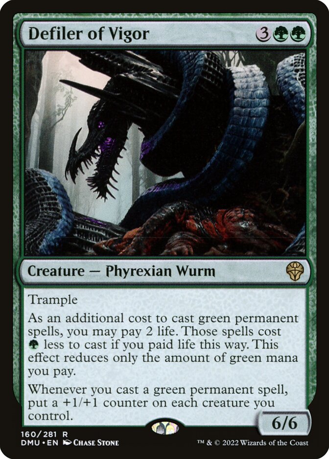 Defiler of Vigor 160/281 (Dominaria United)  | Good Games Morley