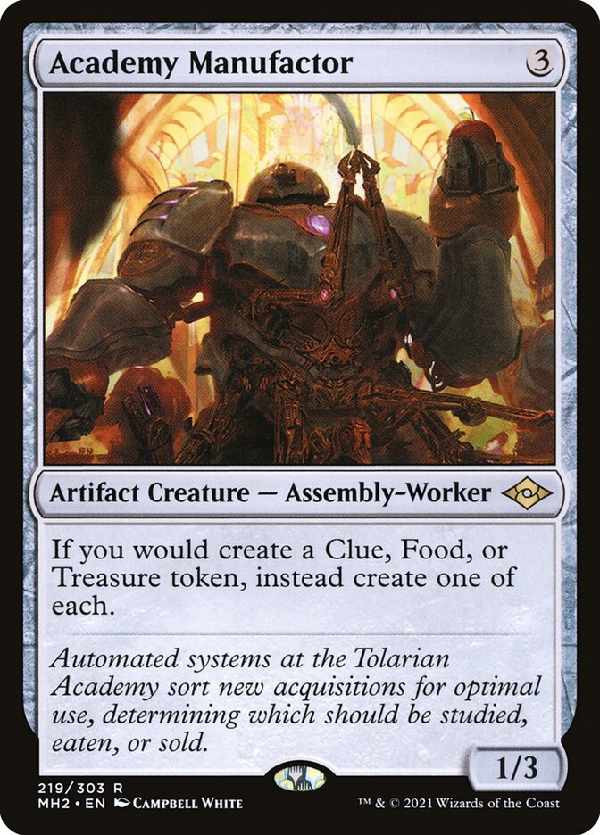 Academy Manufactor 219 (Modern Horizons 2)  | Good Games Morley