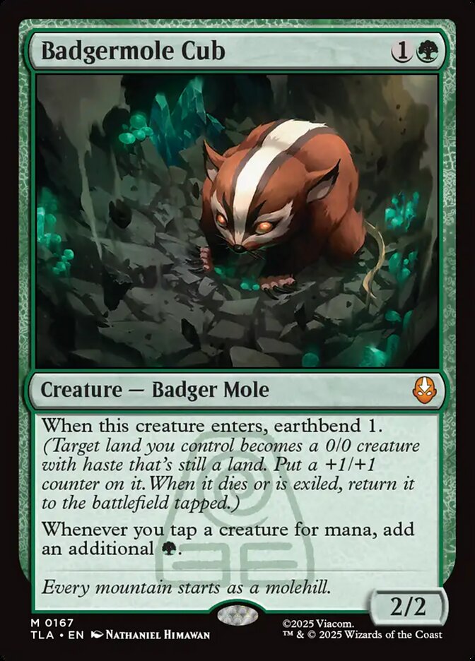 Badgermole Cub 167 (Avatar: The Last Airbender)  | Good Games Morley