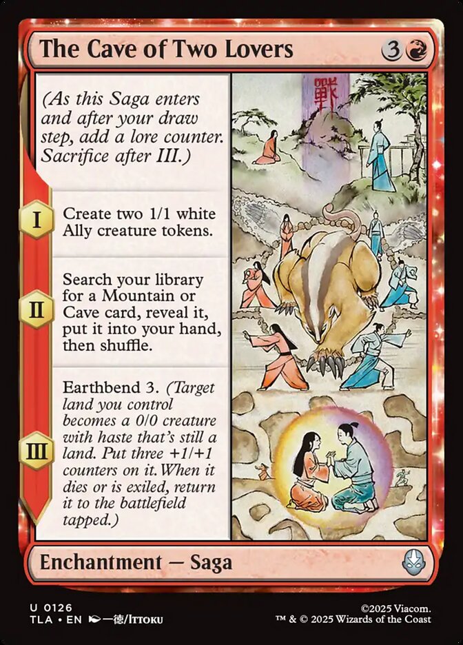 The Cave of Two Lovers 126/286 (Avatar: The Last Airbender)  | Good Games Morley